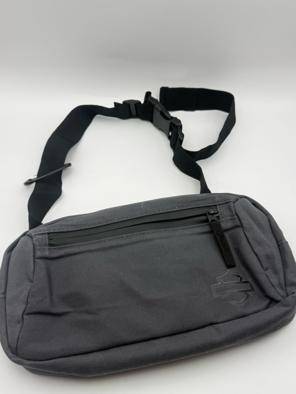 Harley-Davidson Black Waist Pack / Sling Bag – Adjustable Strap Brand New